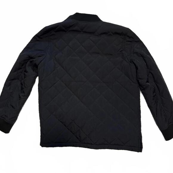 Lot of 2 Levi's Jackets - Black and Army green nylon quilted size small - Picture 6 of 7